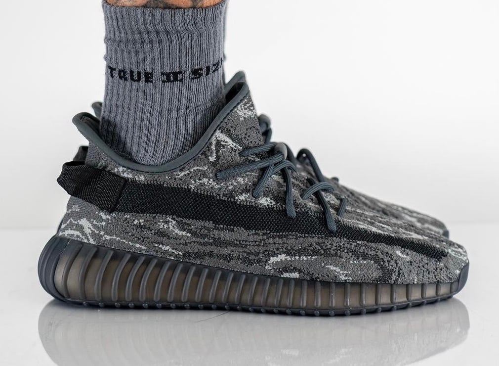 How the adidas Yeezy Boost 350 V2 ‘MX Grey’ Looks On-Feet