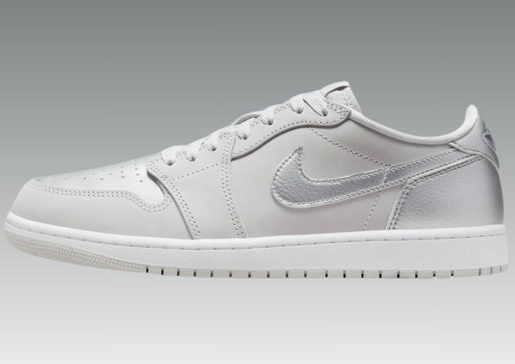 Air Jordan 1 Low OG Metallic Silver CZ0790-002