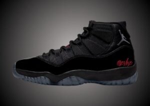 Air Jordan 11 “Black Red Grey” Releases December 2025