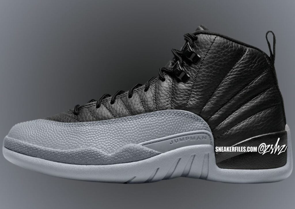 Air Jordan 12 Black Wolf Grey CT8013-019 2024