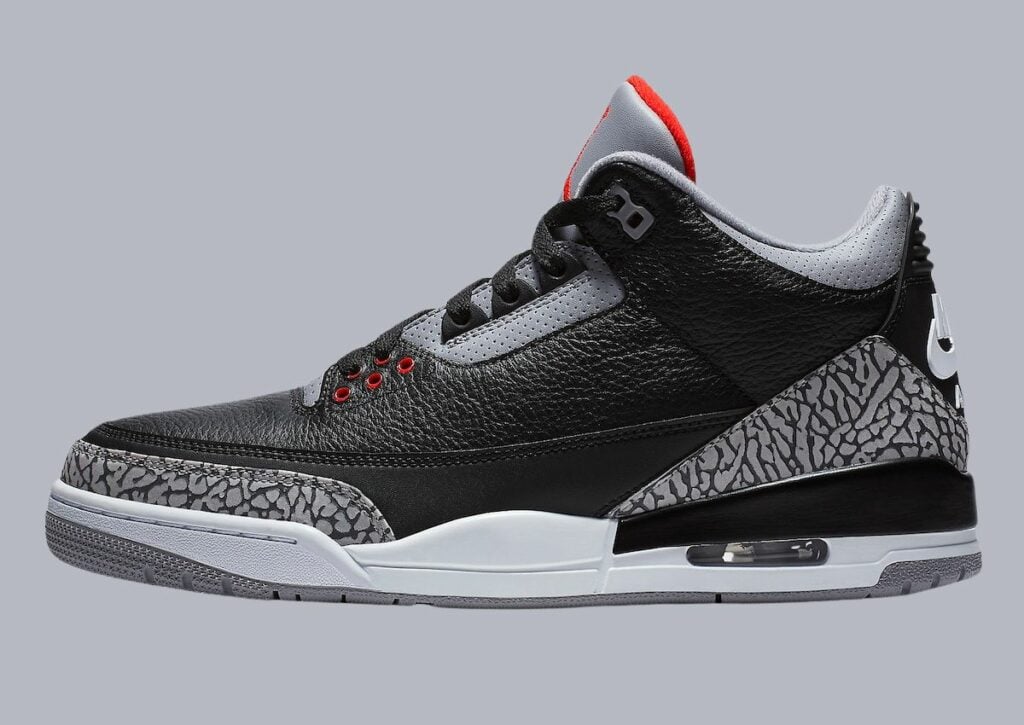 Air Jordan 3 Black Cement 2024