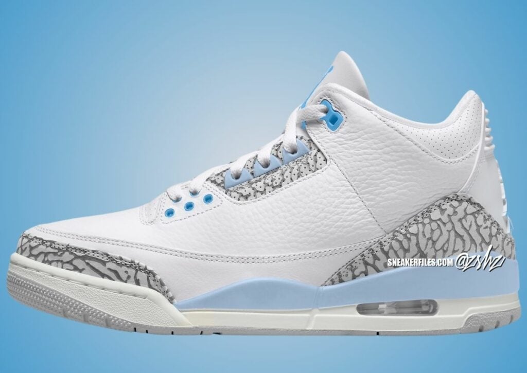 Air Jordan 3 Hydrogen Blue CT8532-101 2025