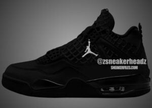 Air Jordan 4 NET “Black” Releases February 2025