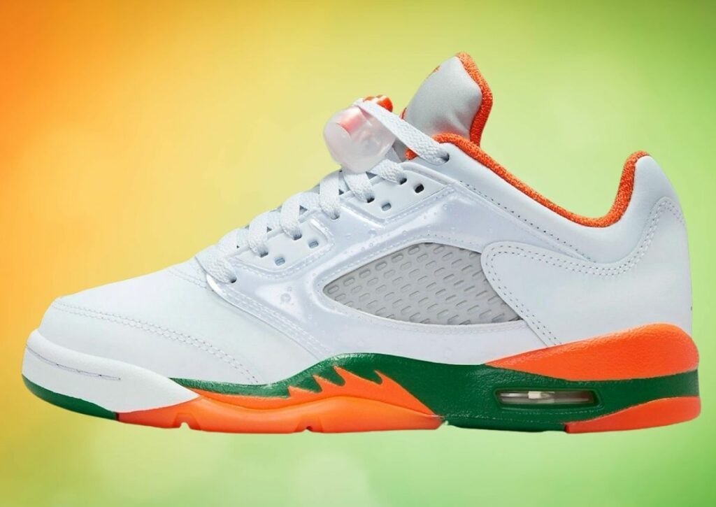 Air Jordan 5 Low GS Miami Hurricanes FQ1293-018