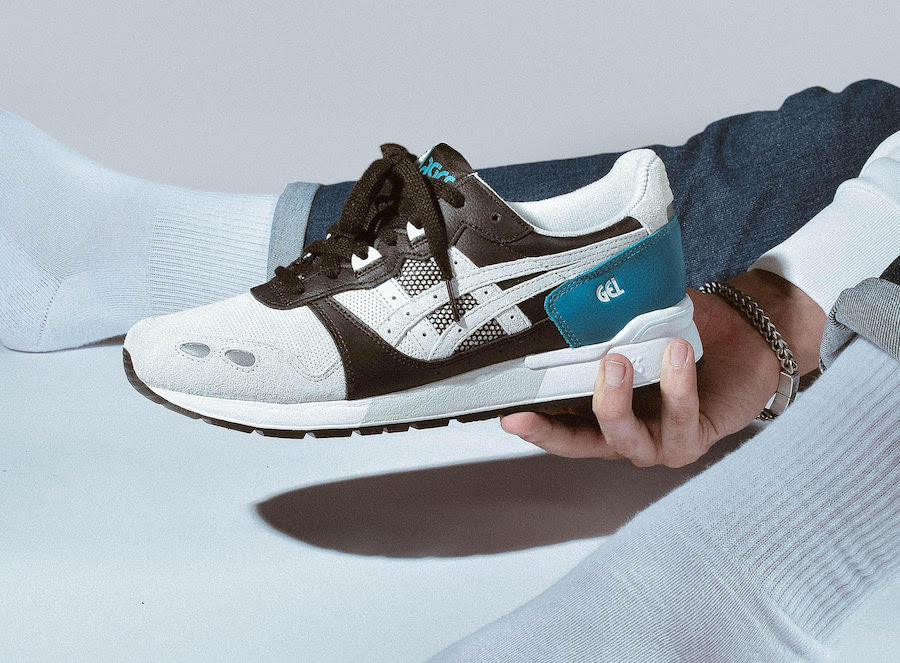 Asics Gel Lyte in Teal Blue and Glacier Grey