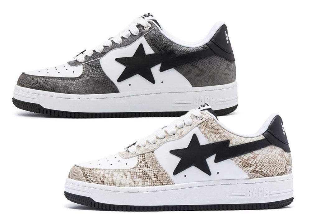 BAPE STA ‘Snakeskin’ Pack Dropping November 5th