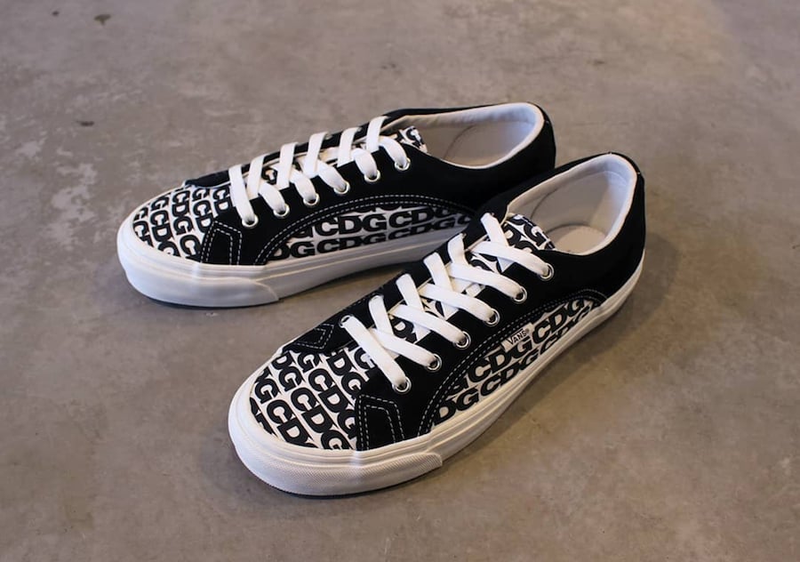 COMME des GARÇONS x Vans Lampin Features CDG’s All-Over Print