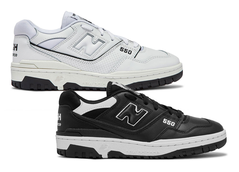 Comme des Garçons Homme x New Balance 550 Pack Now Available