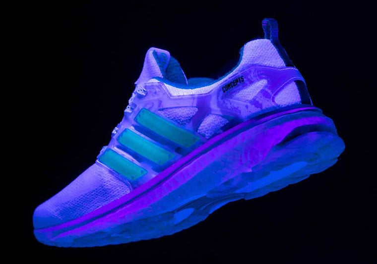 Concepts x adidas Energy Boost ‘Shiatsu’ Features Unique Blacklight Detailing