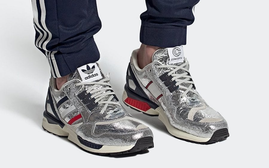 Concepts x adidas ZX 9000 Releasing in ‘Silver Metallic’