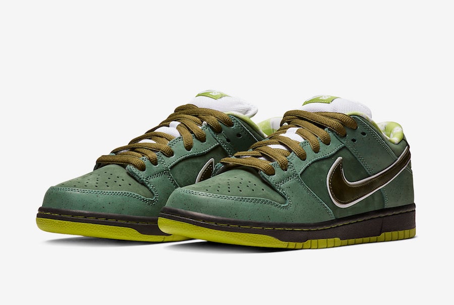 Concepts x Nike SB Dunk Low ‘Green Lobster’ Official Images