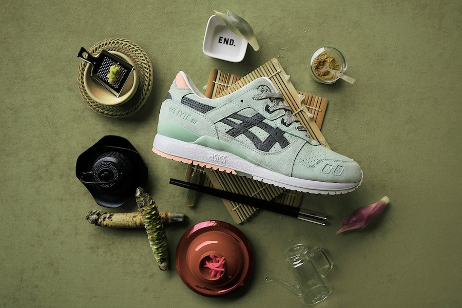 END x Asics Gel Lyte III ‘Wasabi’ Release Details