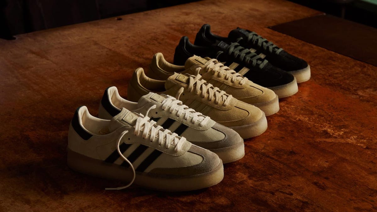 Kith x Clarks x adidas Samba Debuts March 24th