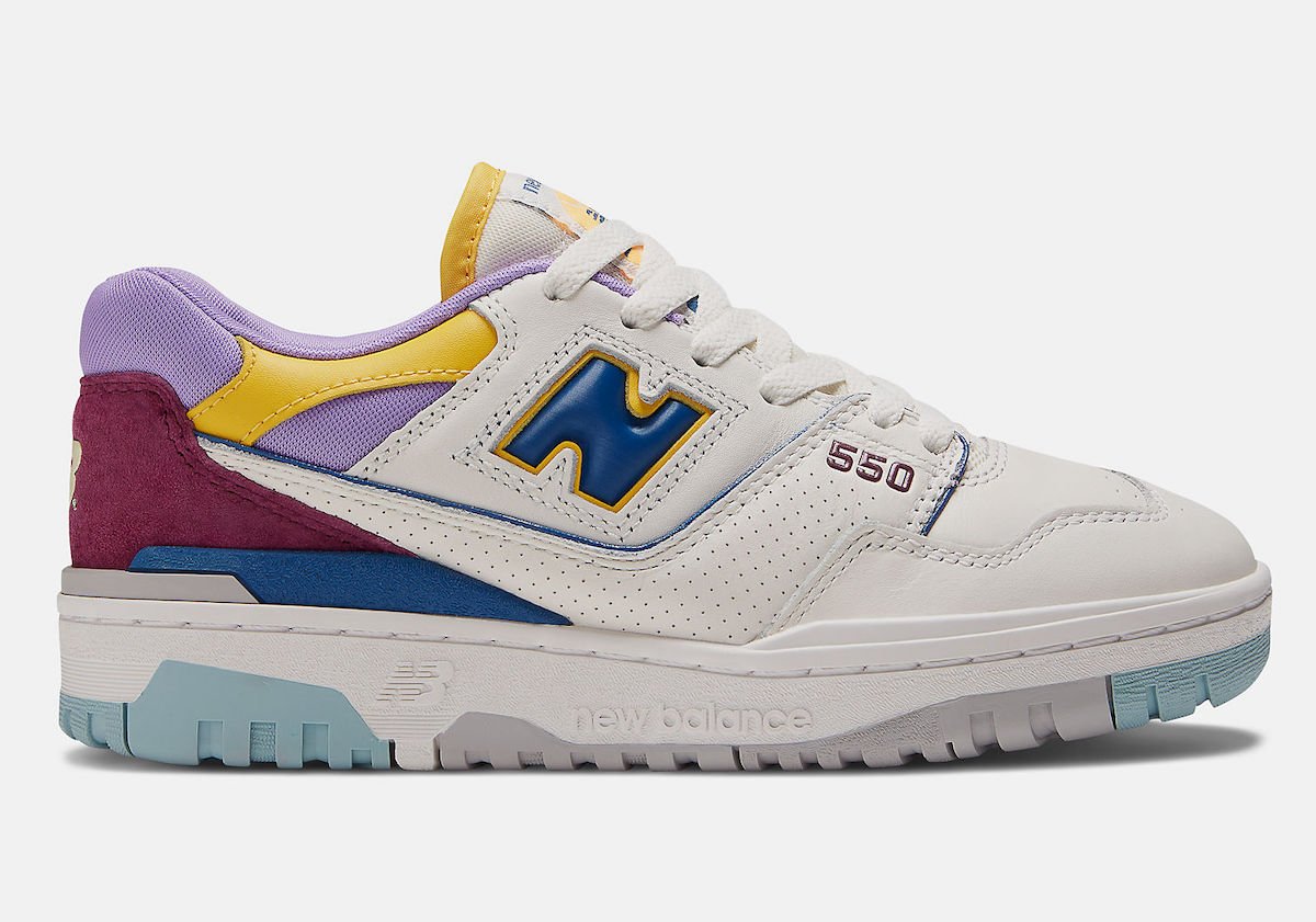 New Balance 550 Releasing in ‘White Multi’