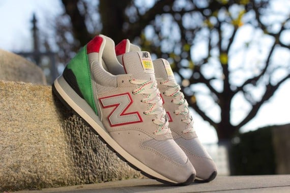 New Balance 996 – Grey – Red – Green