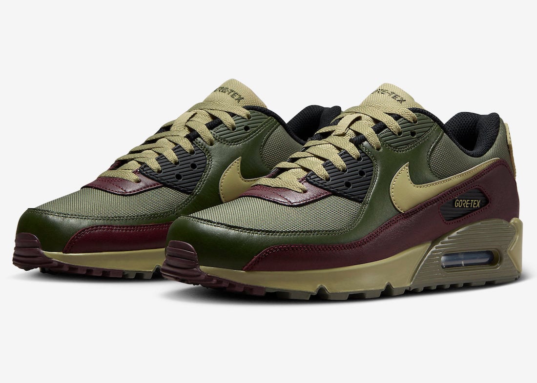 Nike Air Max 90 Gore-Tex Medium Olive Cargo Khaki FD5810-200