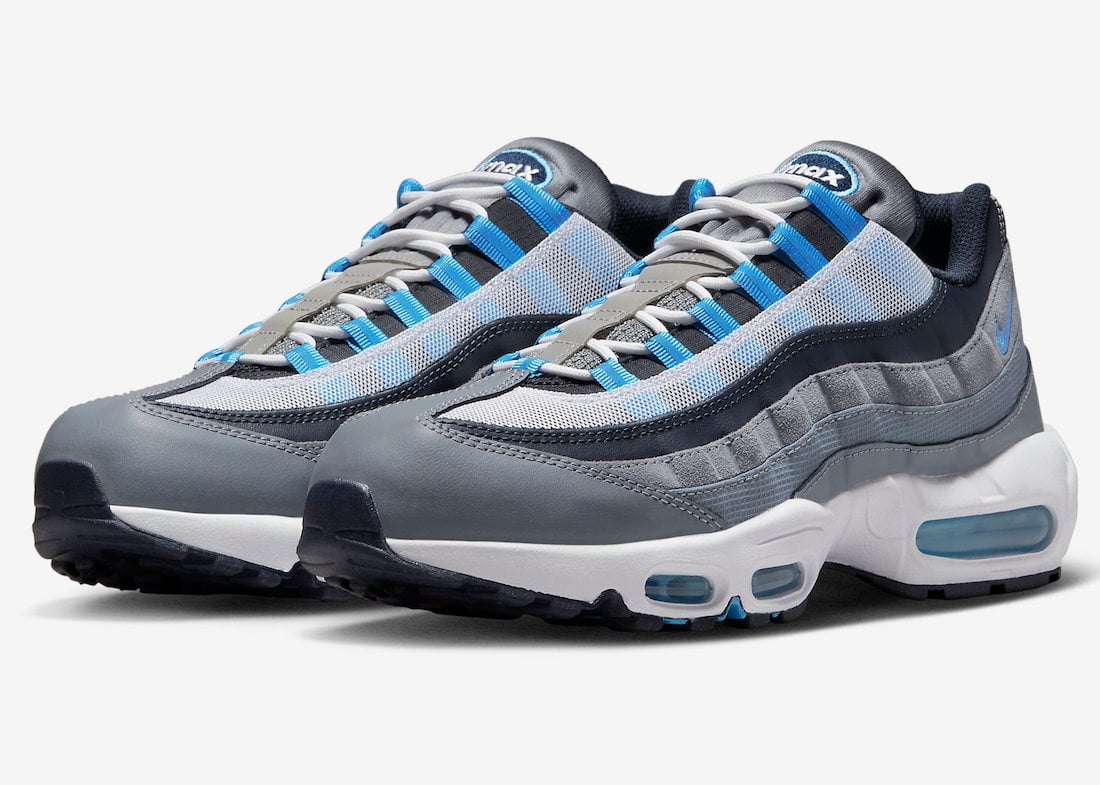 Nike Air Max 95 Releasing in Cool Grey, University Blue, and Obsidian