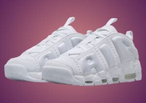 Nike Air More Uptempo Low “Triple White” Releases Holiday 2024