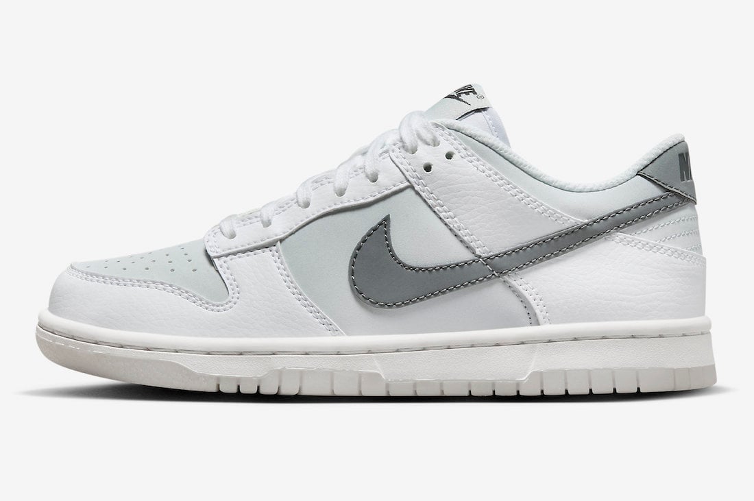 Nike Dunk Low GS Reflective Swoosh FV0365-100