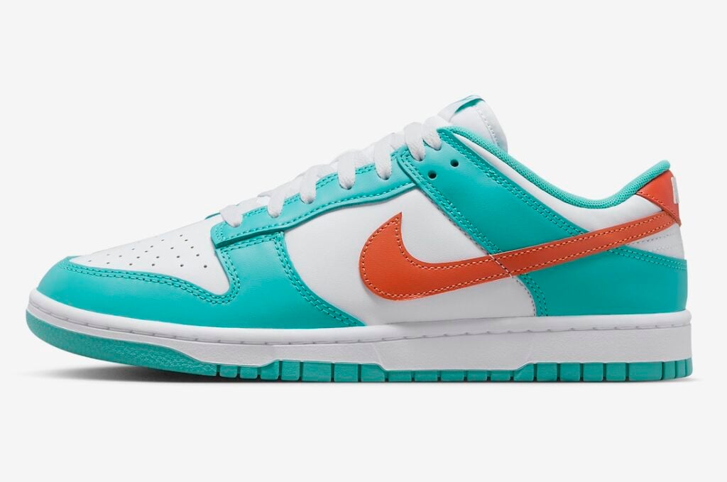 Nike Dunk Low Miami Dolphins Dusty Cactus DV0833-102