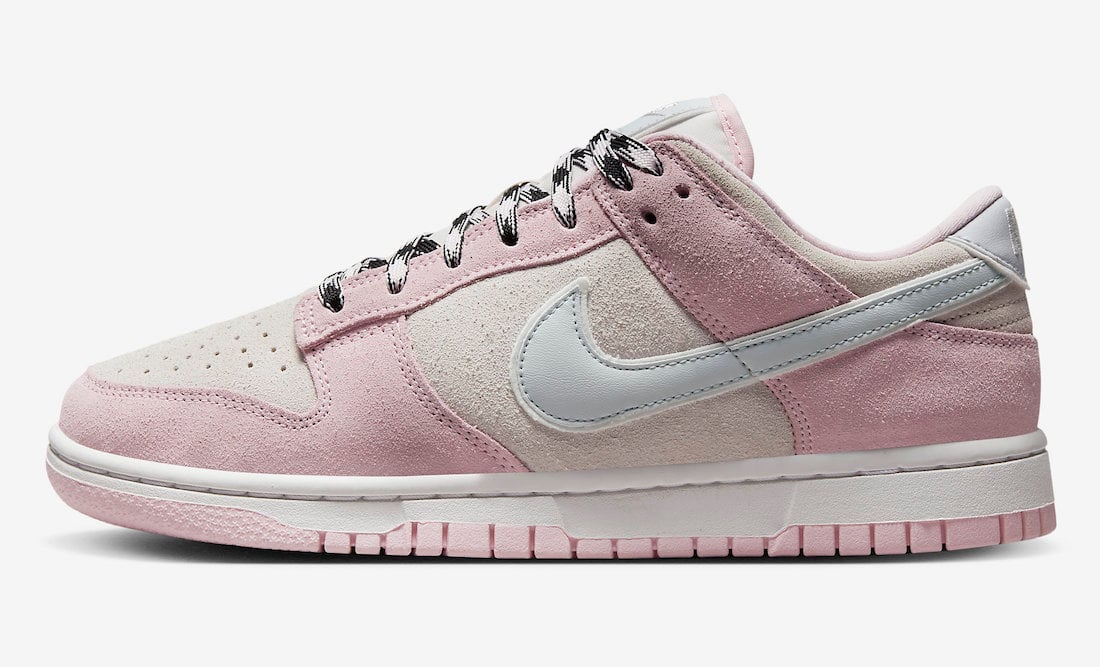 Nike Dunk Low Pink Foam Suede DV3054-600 Release Date Info