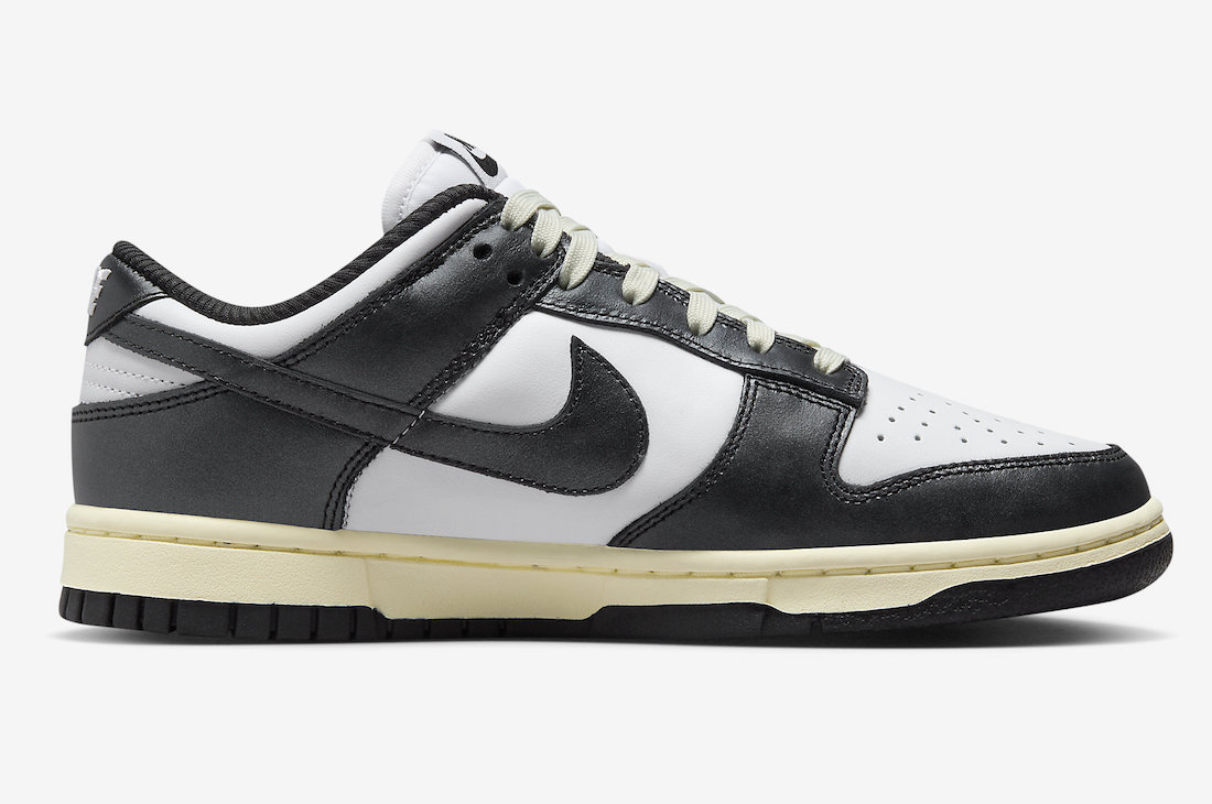 Nike Dunk Low Vintage Panda FQ8899-100 Release Date