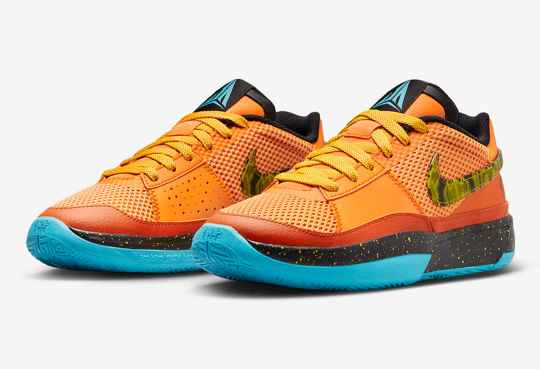 Nike Ja 1 GS ‘Bright Mandarin’ Official Images