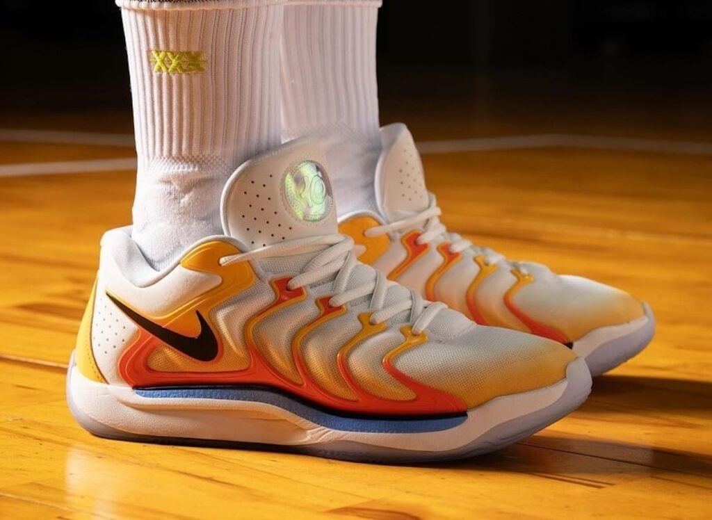 Nike KD 17 Sunrise On-Feet FJ9487-700