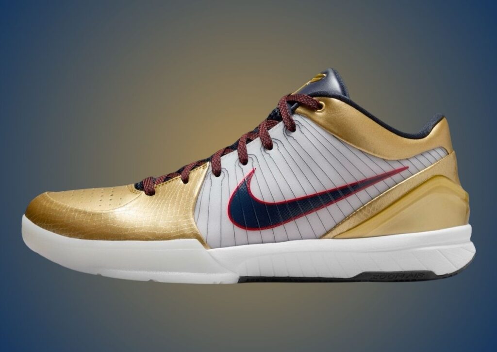 Nike Kobe 4 Protro Gold Medal 2024 FQ3544-100 Release Info