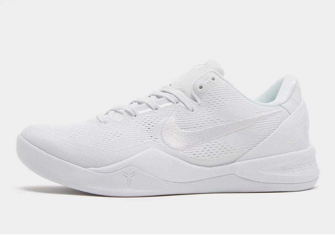 Nike Kobe 8 Protro Triple White FJ9364-100