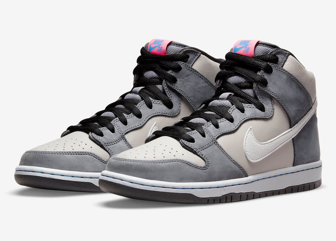 Nike SB Dunk High ‘Medium Grey’ Official Images