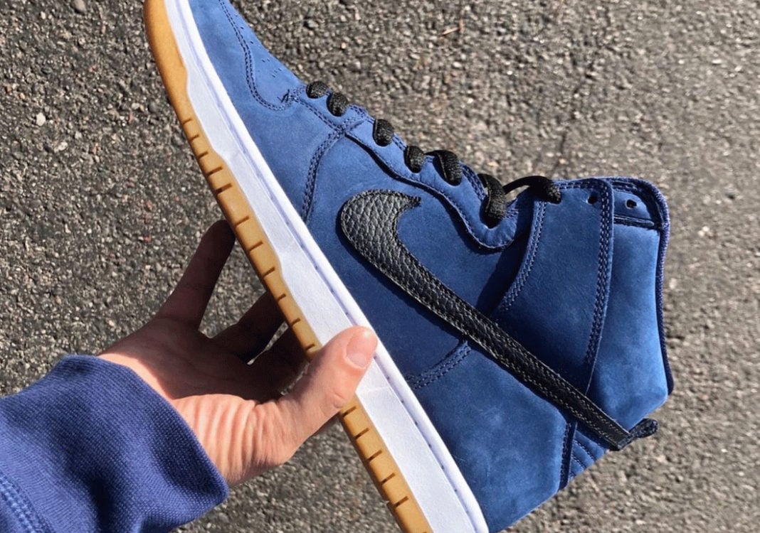 Nike SB Dunk High ‘Obsidian’ Added to Their Orange Label Pack