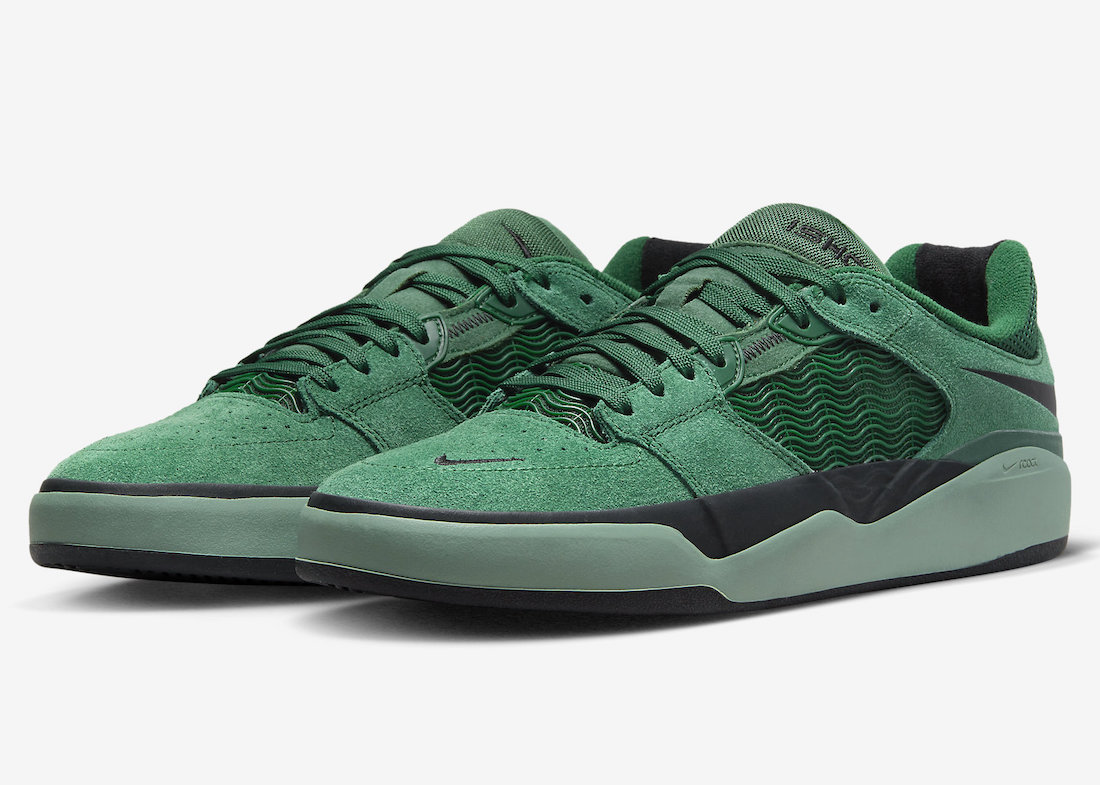 Nike SB Ishod Highlighted in Green Suede