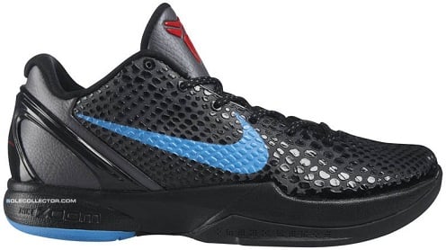 Nike Zoom Kobe VI – Dark Grey/Blue Glow-Black-Chilling Red