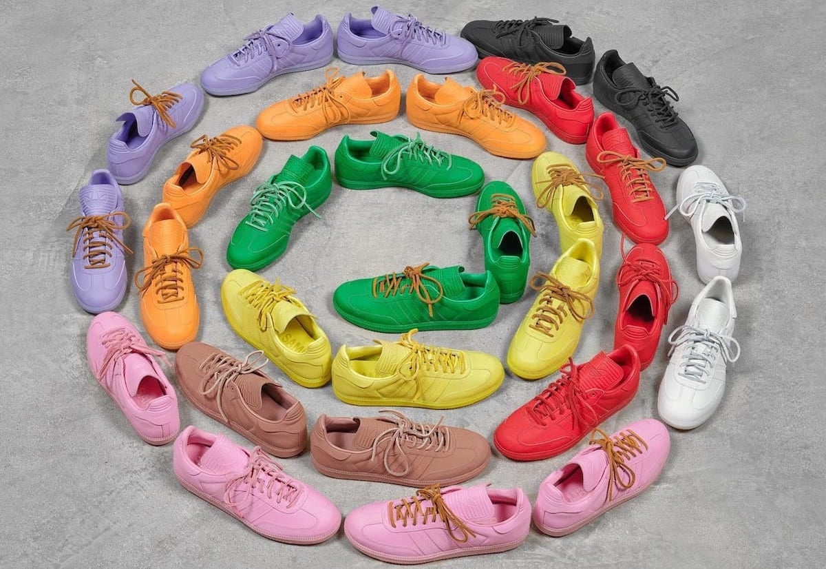 Next Wave Part ofPharrell’s adidas Humanrace Samba ‘Colors Pack’ Debuts August 12th