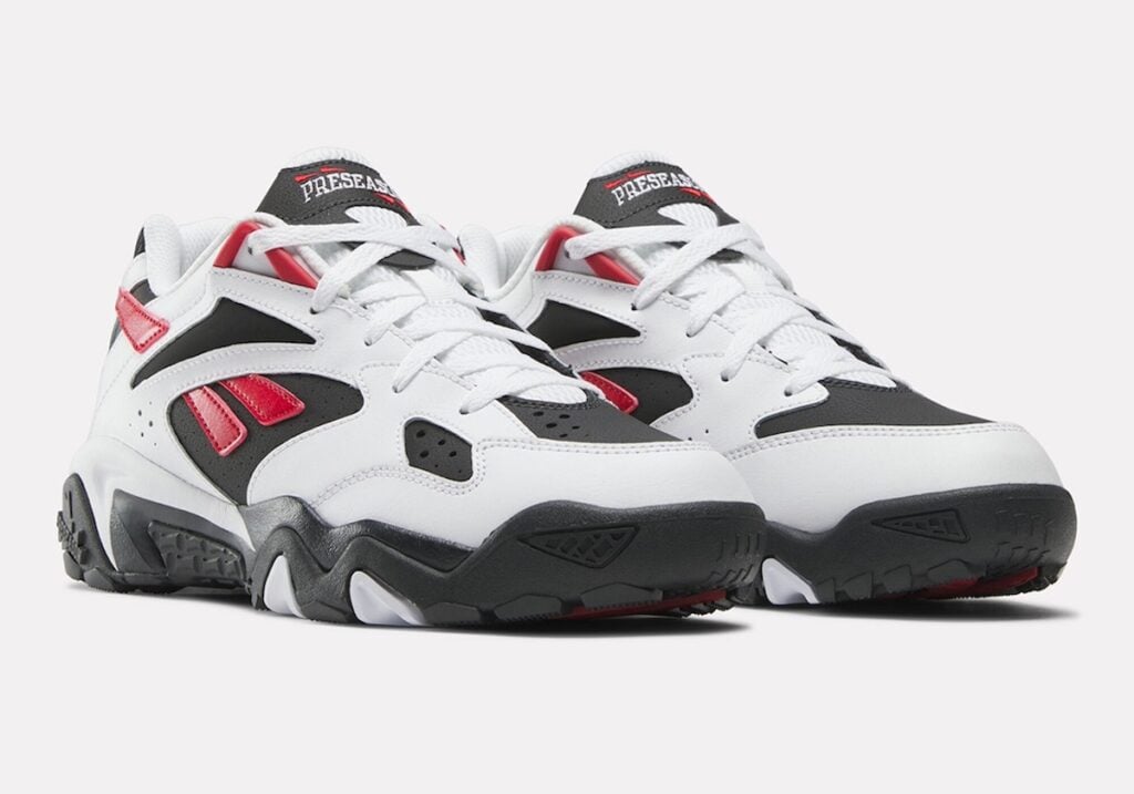 Reebok Preseason 94 Low White Black Red 100202785