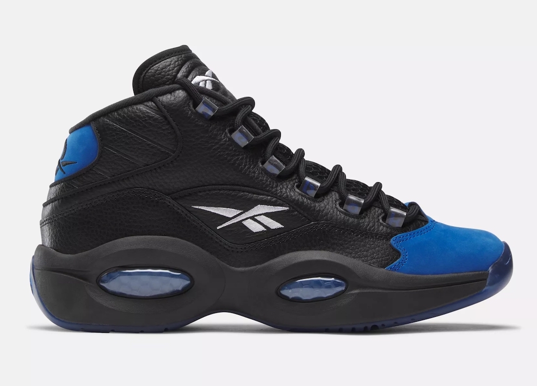 Reebok Question Mid ‘Black & Blue’ Debuts August 13th