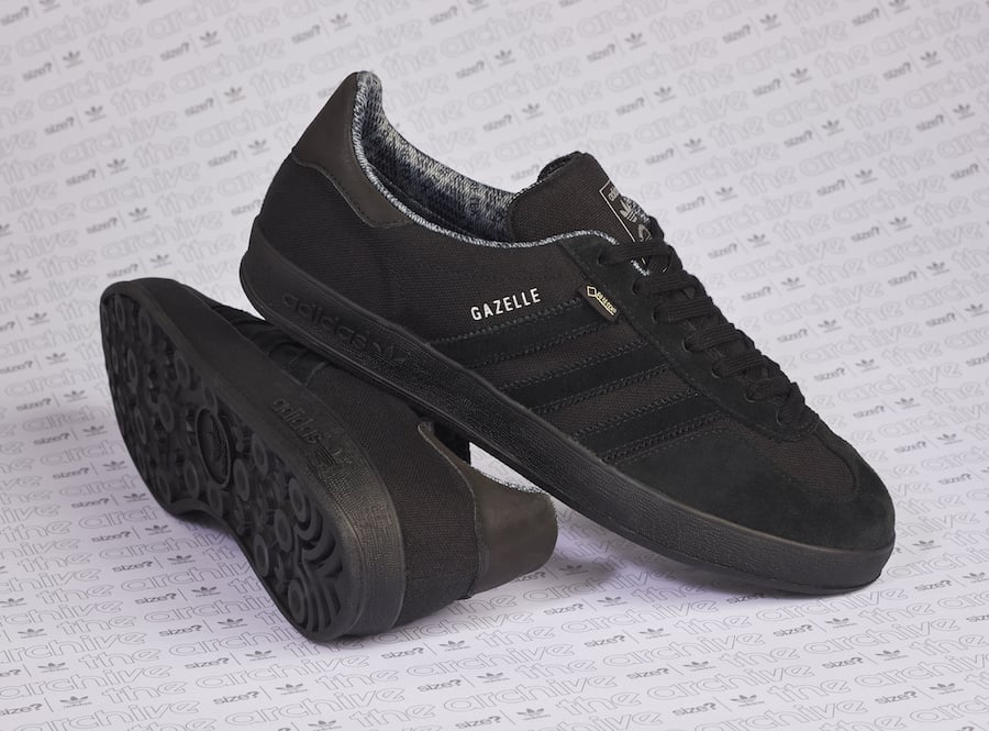 size? Exclusive adidas Gazelle Indoor Gore-Tex in ‘Black’