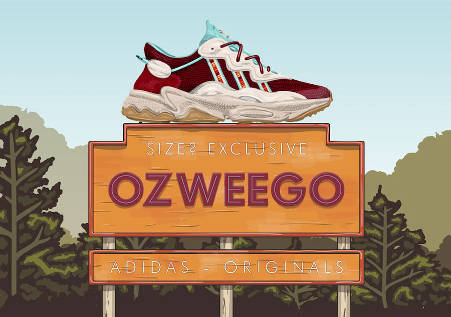 size? Releasing Exclusive adidas Ozweego Inspired by Oswego Lake in Oregon