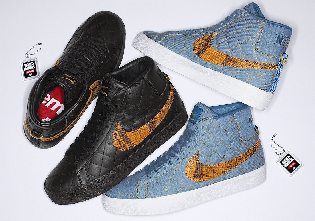 Supreme x Nike SB Blazer Mid Debuts September 8th