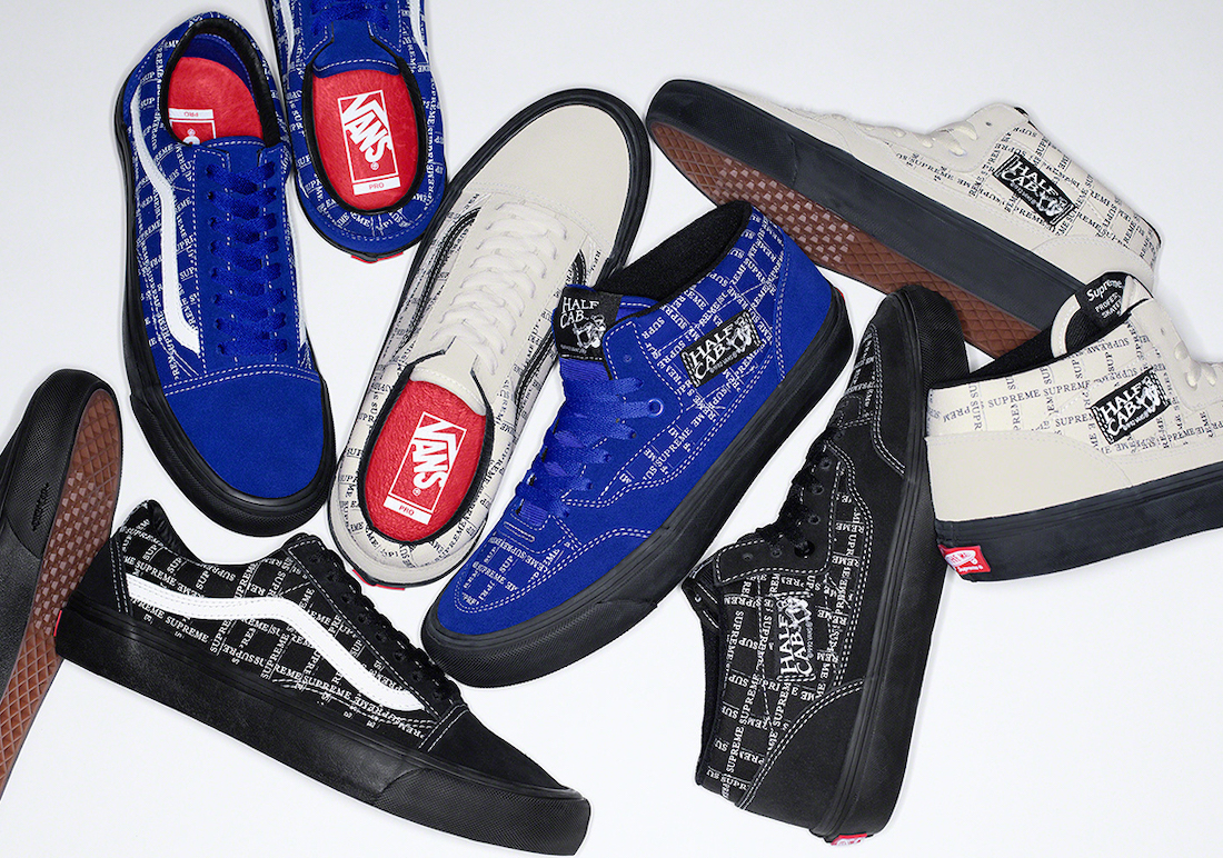 Supreme Unveils Latest Vans Collection