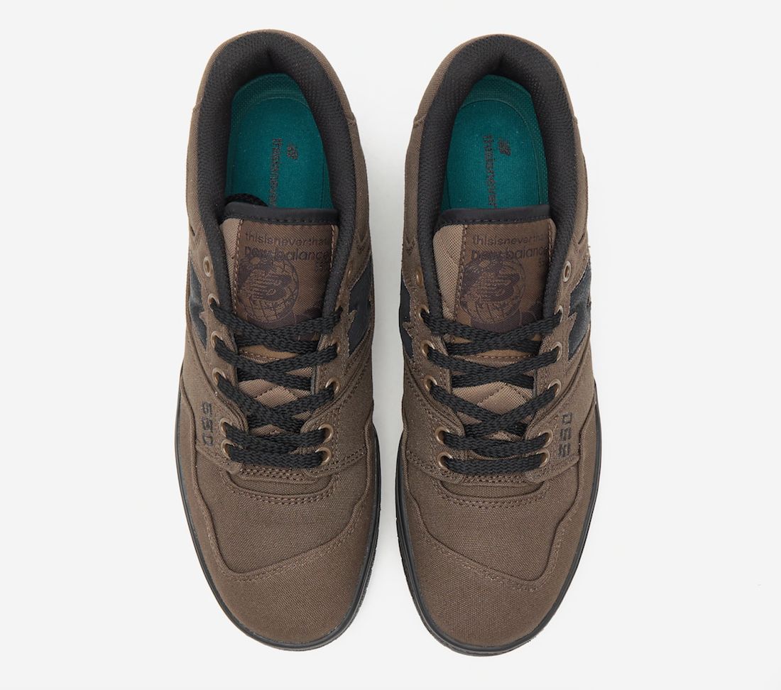 thisisneverthat New Balance 550 Brown BB550TN