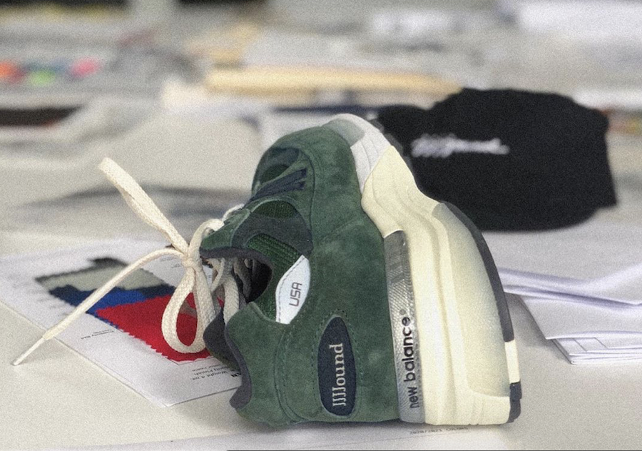 JJJJound Showcases New Balance 992 Collaboration in Green