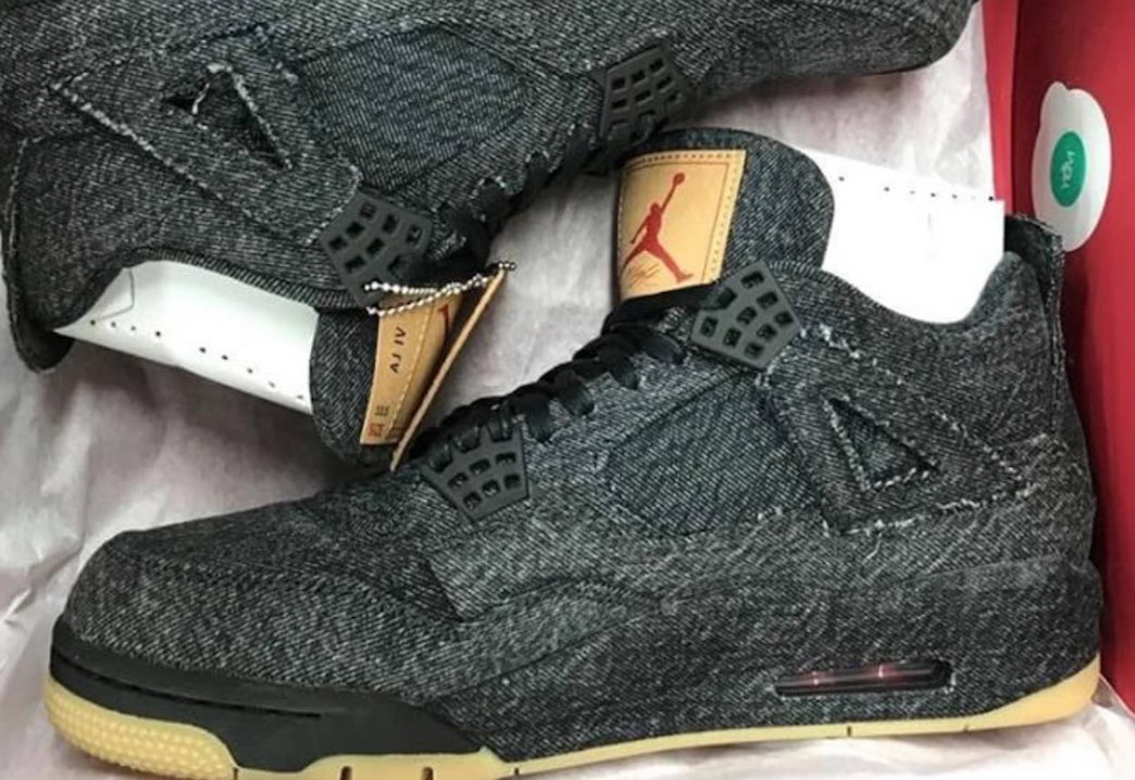 Levi’s x Air Jordan 4 ‘Black Denim’ Releasing June 16th